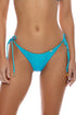 Luli Fama Bella Seamless Wavy Ruched Back Brazilian Tie Side Bottom